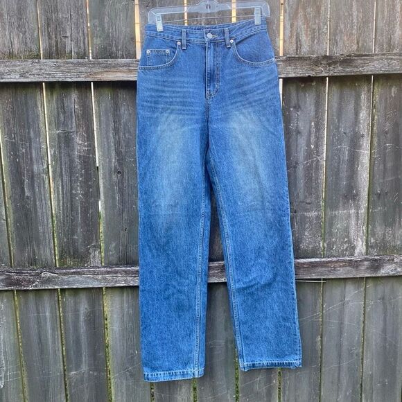 SLLOW Garments Korean Denim High Rise Straight Leg Jeans / 27 - Picture 1 of 7